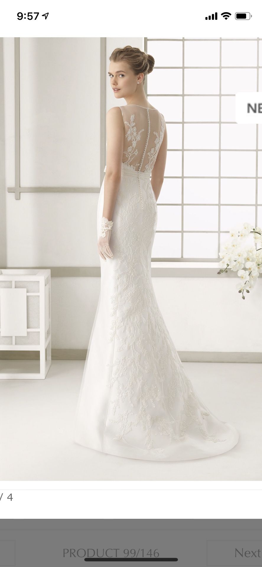 Rosa Clara wedding gown
