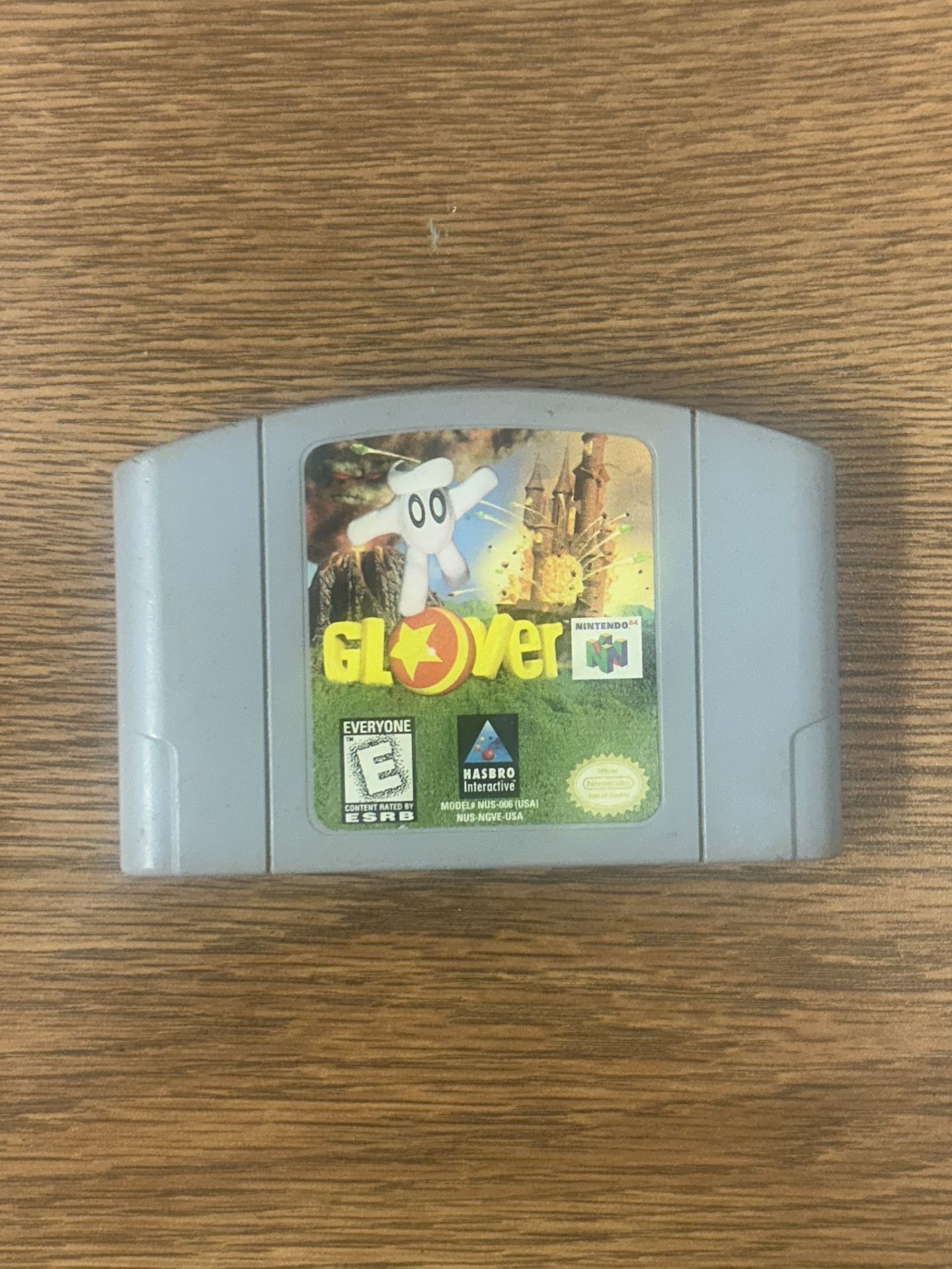 Glover – Nintendo 64 N64 Cartridge – Tested