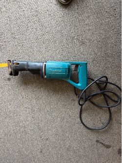Makita Corded Reciprocating Saw - Tested Working - Powerful Demo / Sawzall Tool Only