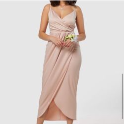 NWT Blush Pink Bridesmaid / Prom Dress 