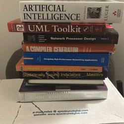 Books (engineering/investments/money)