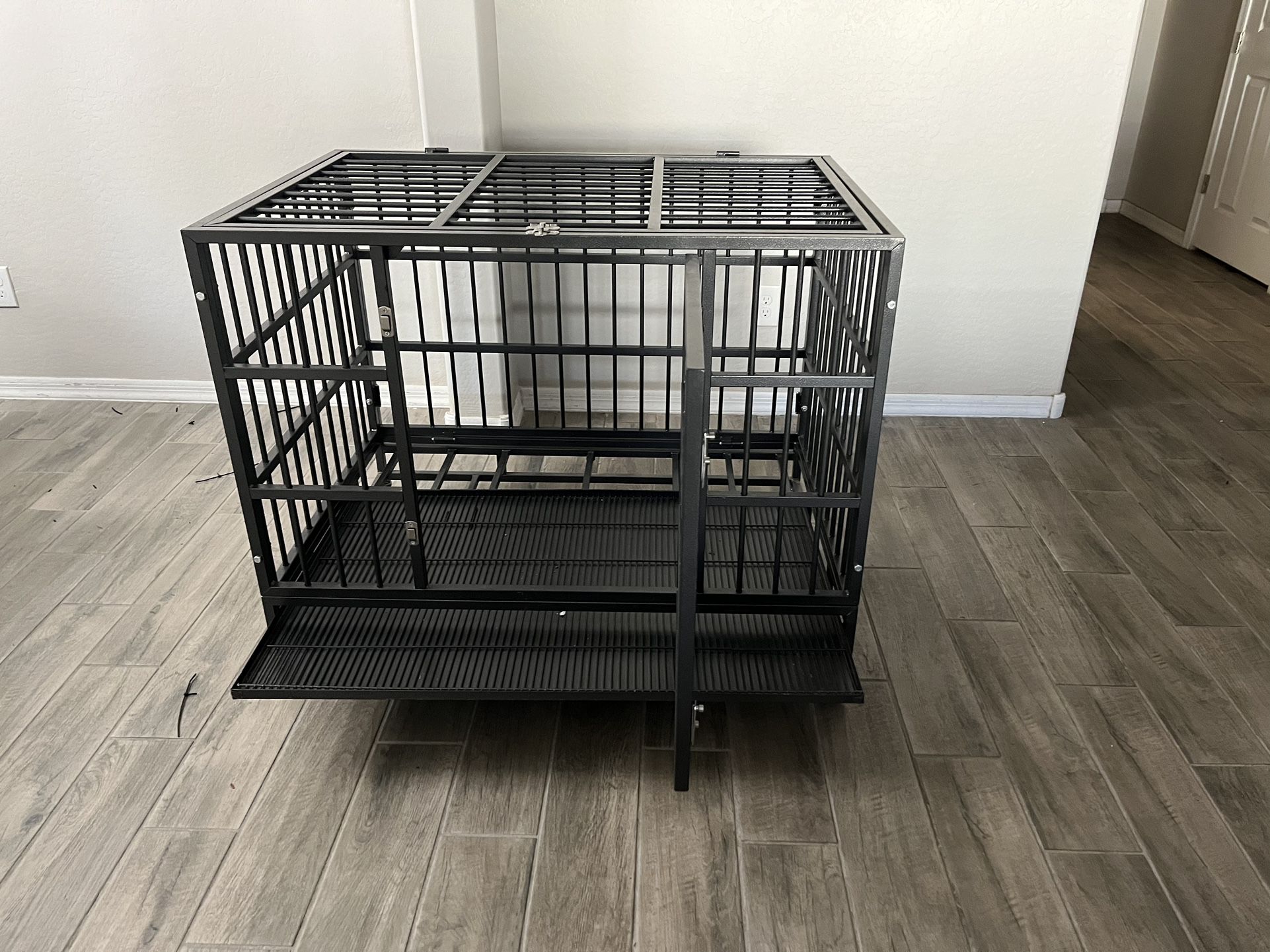 Dog Crate- Large Dog Heavy Duty Kennel 