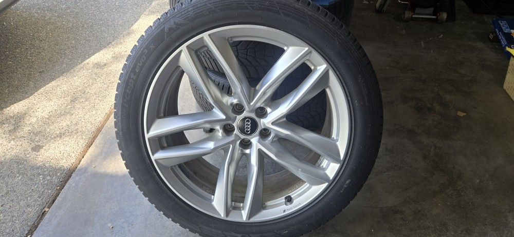 Audi OEM Wheels And Tires 275 45 21, 5-112