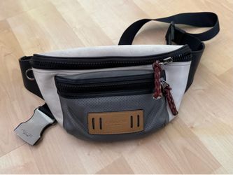 Coach leather large fanny pack
