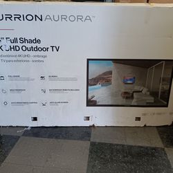 FURRION AURORA 65" INCH OUTDOOR TV 4K  UHD ACCESSORIES INCLUDED 