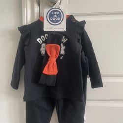 3 Piece Infant Halloween Set 