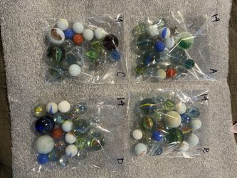 Vintage Mixed Marbles