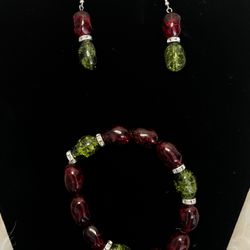 Christmas jewelry set