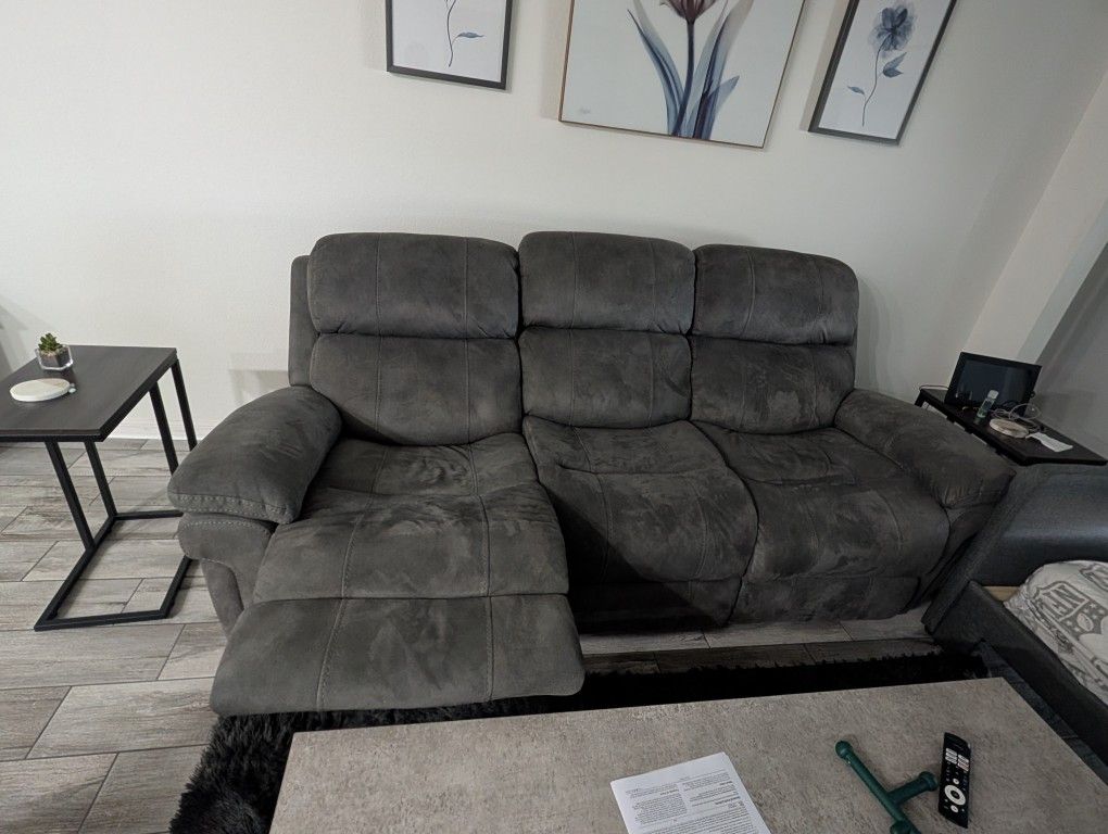 Reclining Couch & small love seat