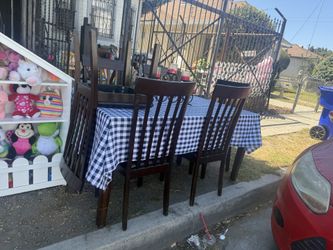 Table And Chairs