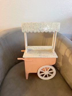 Doll Ice Cream Cart $3