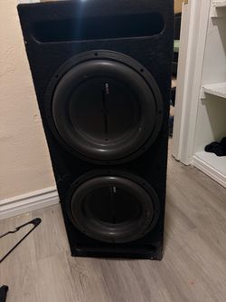 DS18 Dual Subwoofer Speaker Box
