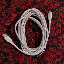 10ft lightning Charger Cable (New)