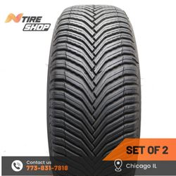 Set of 2 Used  9/32    265/60R18  110V  Michelin  CrossClimate 2