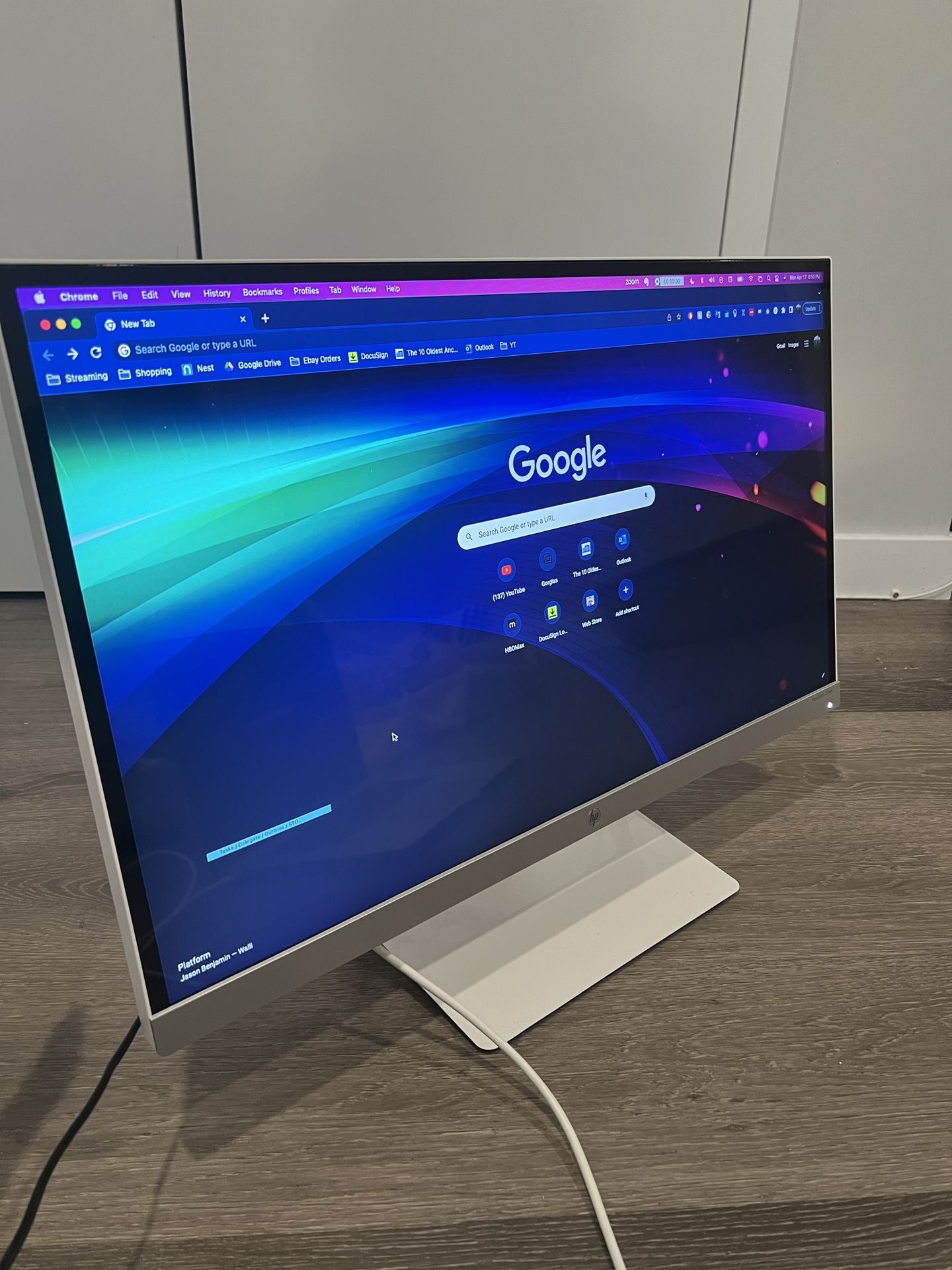 HP Pavilion 27 Inch 27xw IPS LED Backlit Monitor