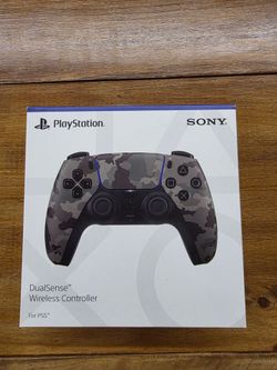 Ps5 Wireless Controller - Gray Camouflage