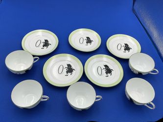 Charming - 10 pc Antique Children Playing Nippon Tea Set