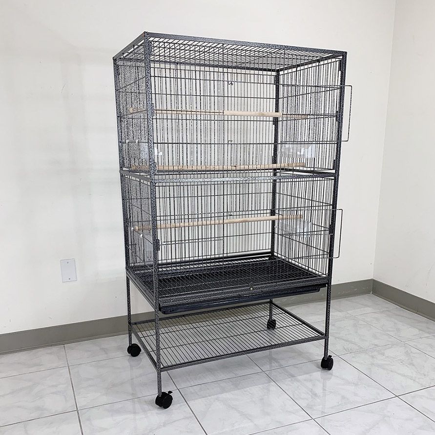 Cockatiel Bird Cage Size Brand New Parrot Cage. $55 Black Bird Cage