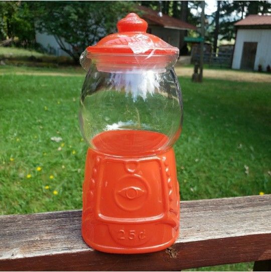 Target RED Gumball Machine - Glass
