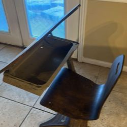 2- 1950’s School Desk