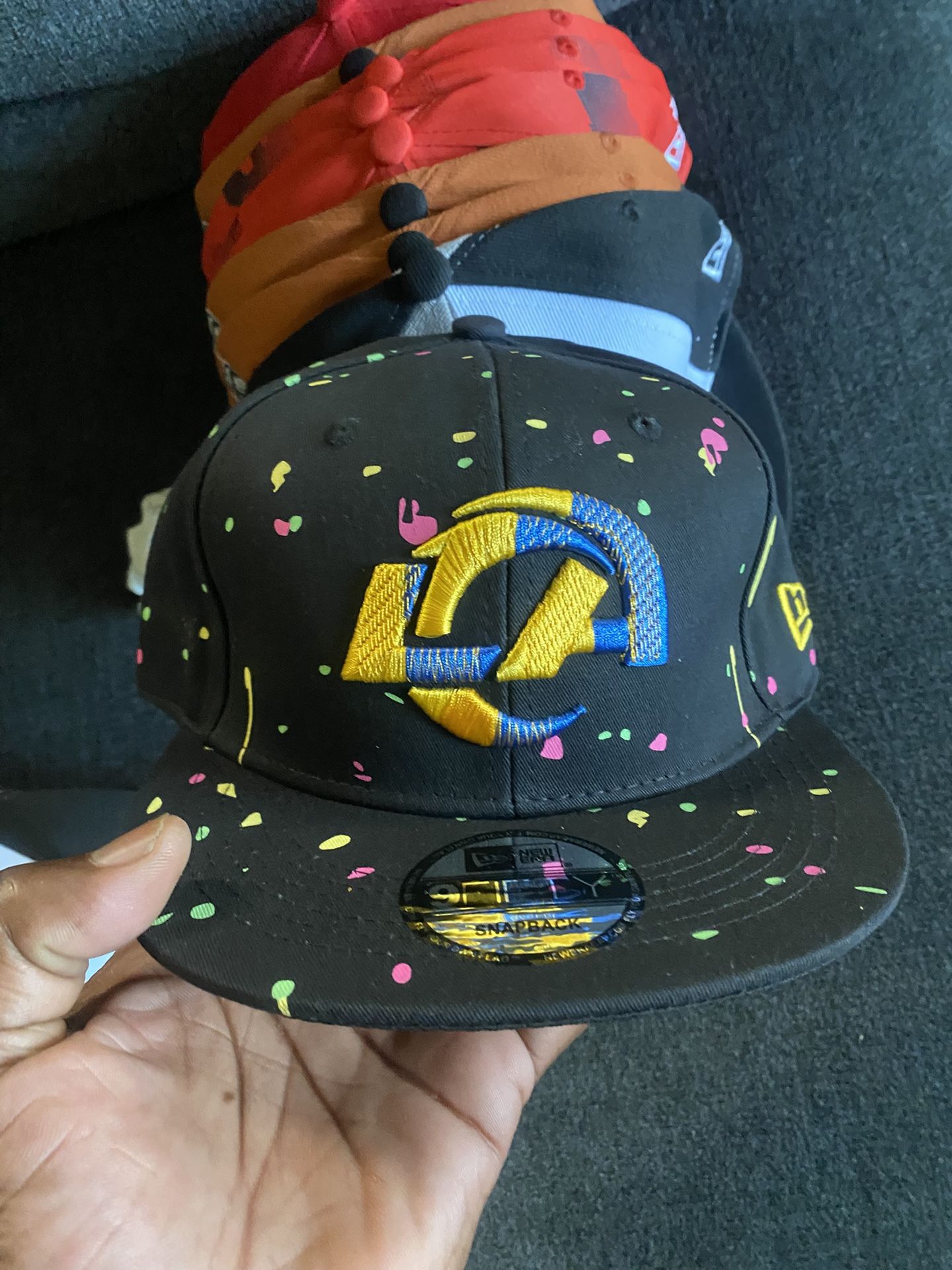 Ram Breast Cancer Month Hat