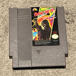 Friday the 13th (Nintendo Entertainment System, NES) Authentic Cart Only Tested