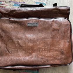 70's/80's Pierre Cardin Leather Garment bag 