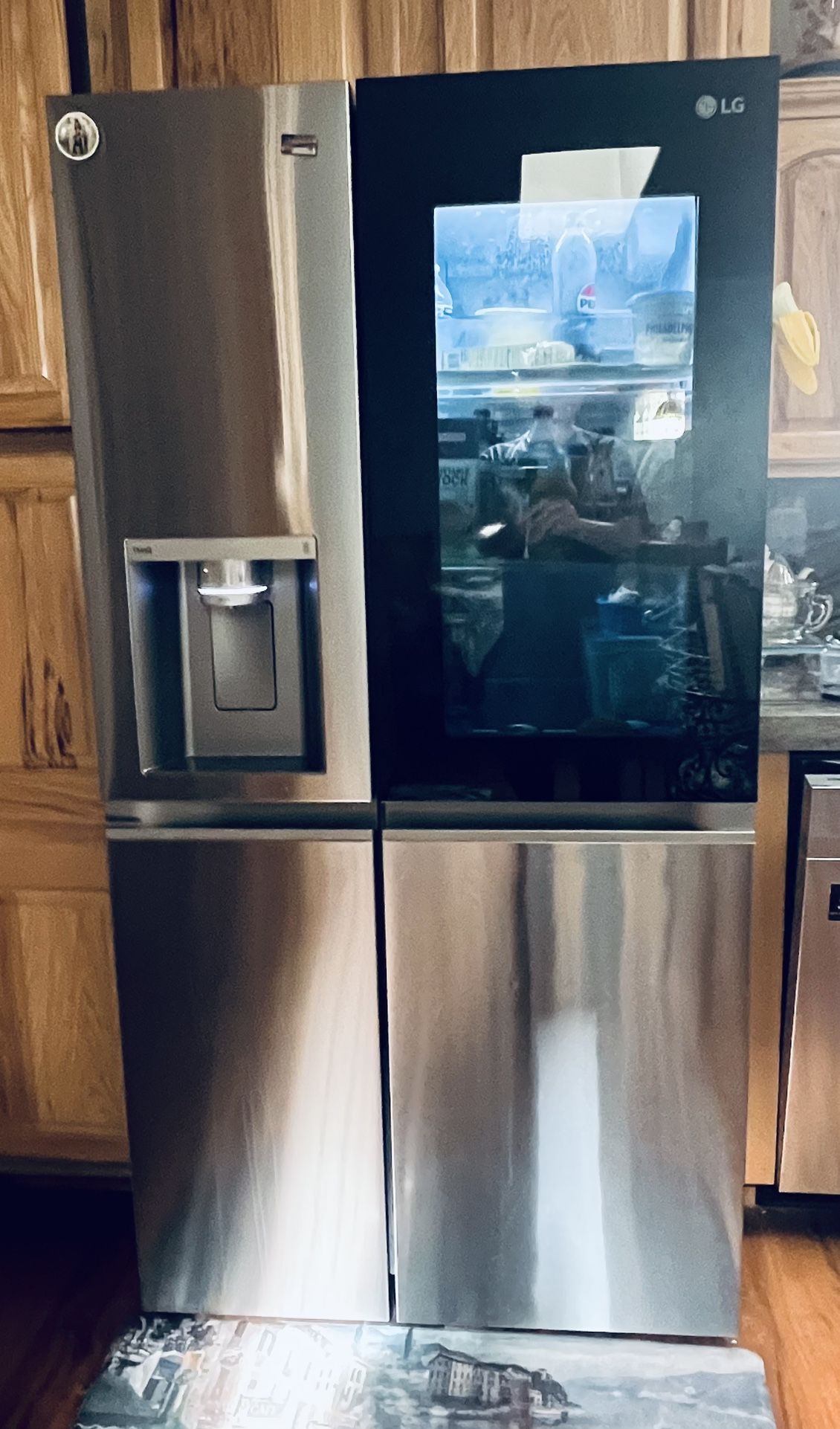 LG 36 Inch Wide Side-By-Side Refrigerator(2023)