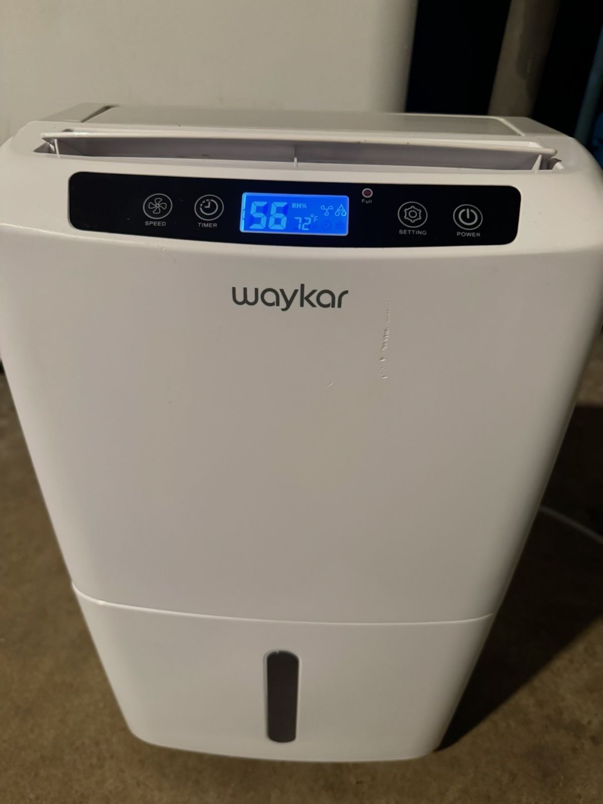 Waykar PD160B 2000 Sq. Ft Dehumidifier for Home Model: PD160B Dehumidifier  |  Item Number: PD160B