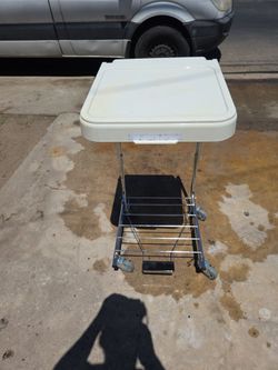 Hamper / Trash, Dolley - foot step