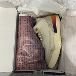 Jordan 3 retro J Balvin Medellin sunset 