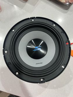 Alpine S2 W8D4 8 inch subwoofer
