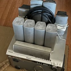 Panasonic SA-HT730 DVD Home Theater 5-Disc Changer  Untested