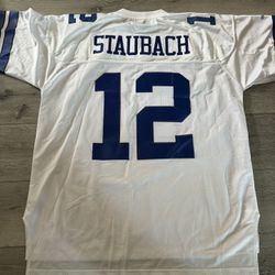 Rodger Staubach Away Stitched Jersey 