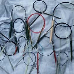 Knitting Needle Tips - 17 PCs assortment, Lot