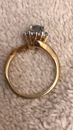 18 karat electroplated ring