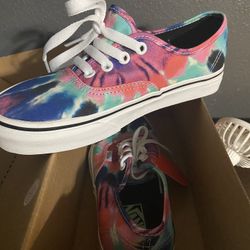 Tye Dye Vans