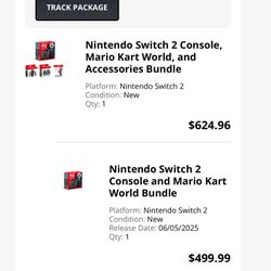 Nintendo switch 2 Bundle NEW 