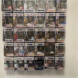 Various Funko Pops For Sale