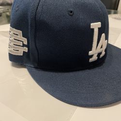 LA Dodgers navy blue hat cap high quality embroidered