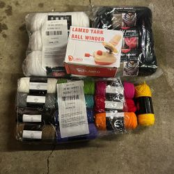 Yarn With Yarn Ball Winder 