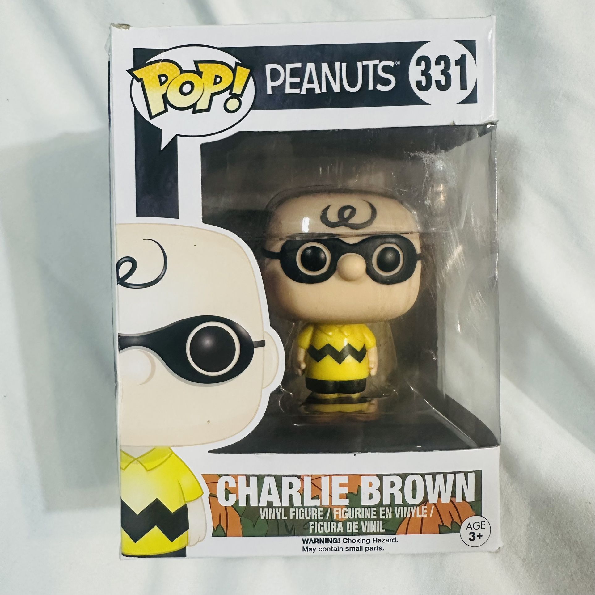 NIB Funko Pop Peanuts Charlie Brown Vaulted 331 50 Year Great Pumpkin 
