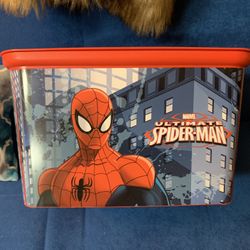 Container ‼️ Spider-Man Toy / Book Storage Container 