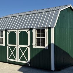 10ft.x16ft. Elite Lofted Barn Storage Building 