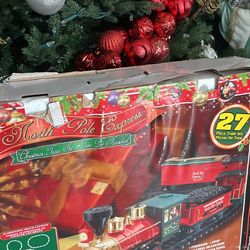 NORth POLE Express-  ChRisTMAS 27 Train PiECe set🎄