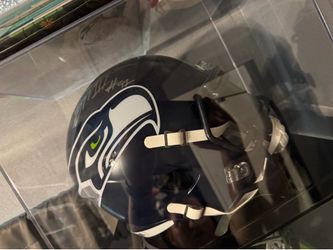 Byron Murphy signed helmet