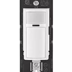 Leviton Decora DVS15-1LM 15 Amp In-Wall Manual On / Automatic Off Motion Sensor