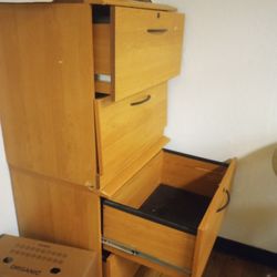 Two Filing Cabinets Good Shape 