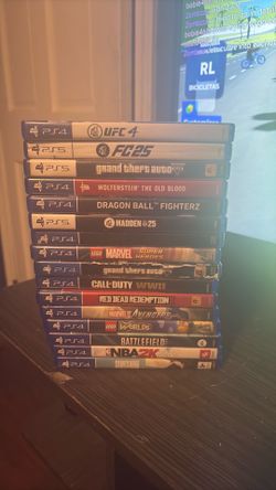 Ps5 and ps4 games