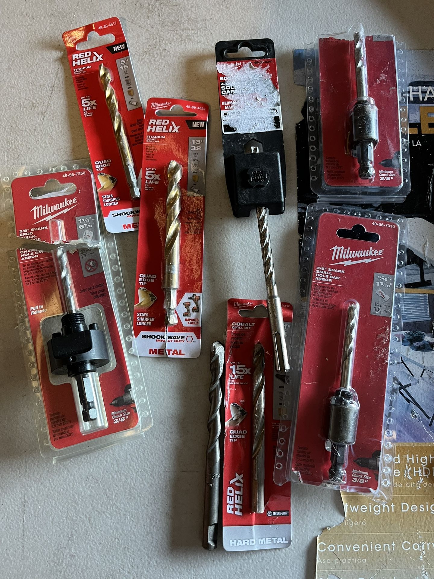 Milwaukee 8 Pc Drill Bit